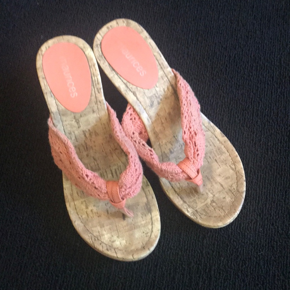 Maurice’s wedge heels